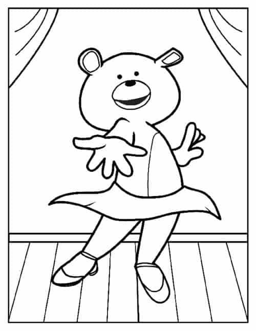 Rhee Gold's DanceLife Coloring Pages Set